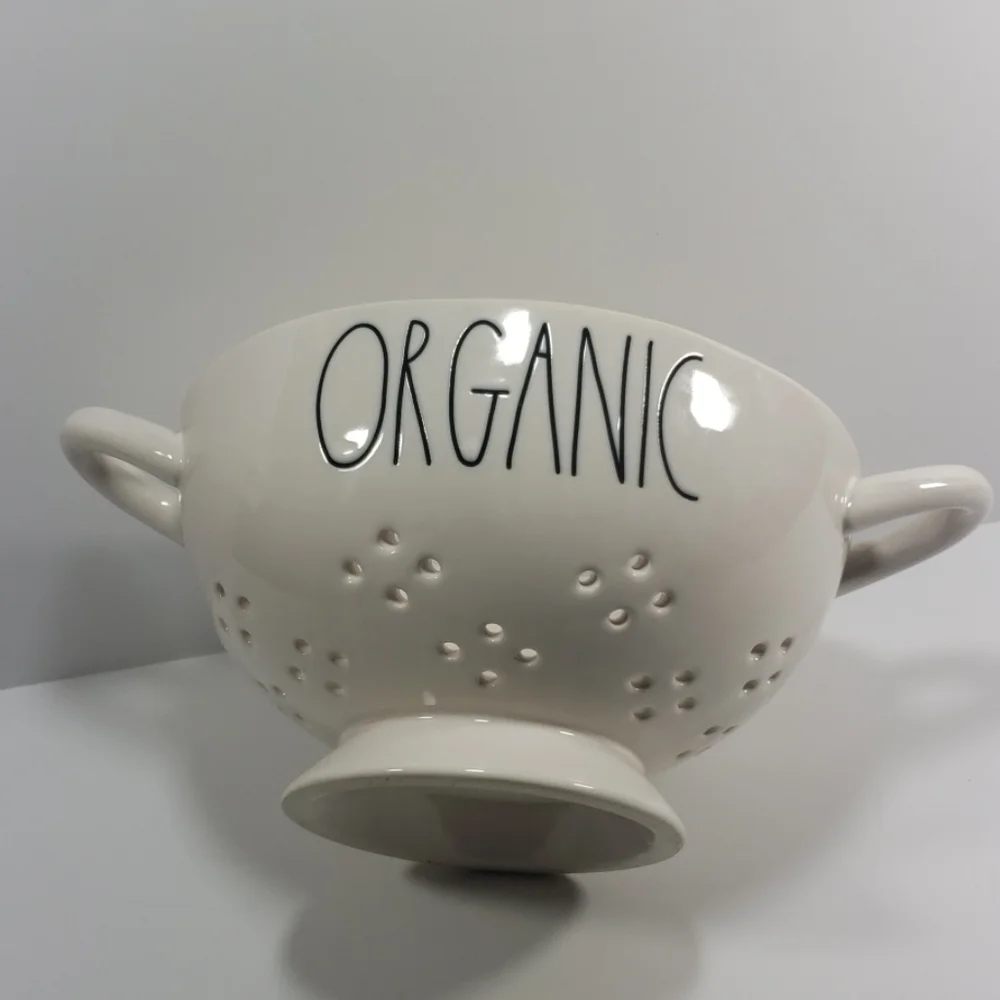 Rae Dunn Organic Strainer approximately 4½ x 8